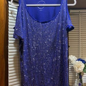 Beautiful Royal Blue Shirt